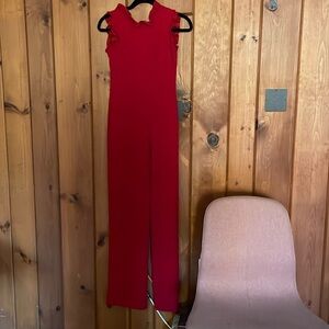 Maggy London jumpsuit with zippered back. Gorgeous and flattering